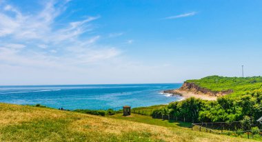 Montauk deniz feneri Long Island New York bize gelin