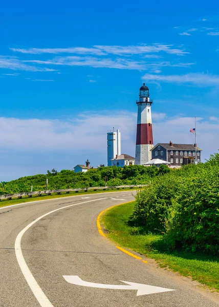 Montauk Підказати Маяк Лонг Айленді Нью Йорк — стокове фото