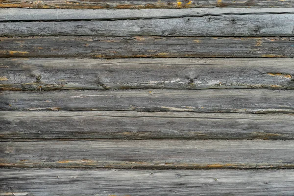 Horizontal wood background from planed logs