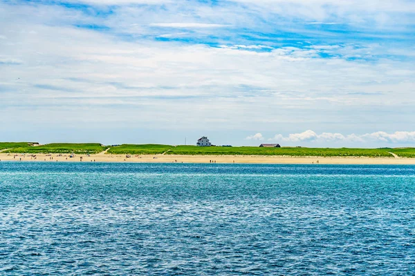 Piękny Krajobraz Atlantyku Ocean Plaży Cape Cod Massachusetts Usa — Zdjęcie stockowe