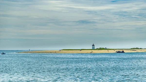 Piękny Krajobraz Ocean Plaża Cape Cod Massachusetts Nas — Zdjęcie stockowe