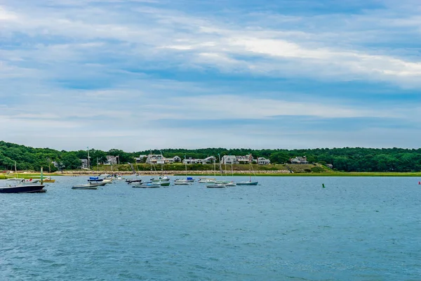 Wellfleet Kikötő Területén Cape Cod — Stock Fotó