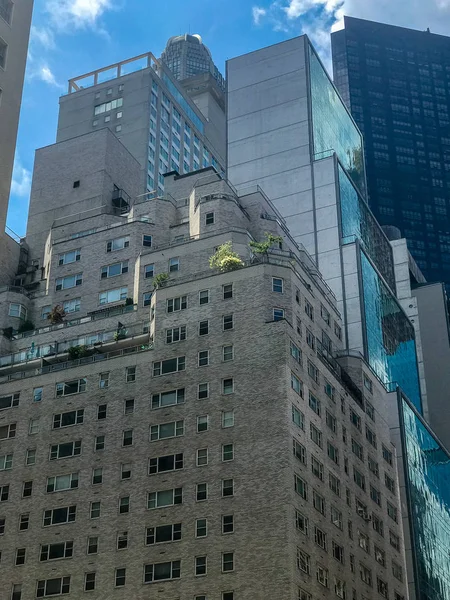 Nueva York Manhattan Estados Unidos Julio 2018 Calles Edificio Manhattan — Foto de Stock