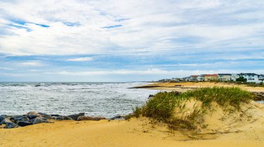 Virginia Beach Boardwalk, Virginia Beach bize - 12 Eylül 2017 salmastra Island Park.