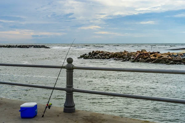 Virginia Beach Boardwalk Virginia Beach September 2017 Grommet Island Park — Stock Photo, Image