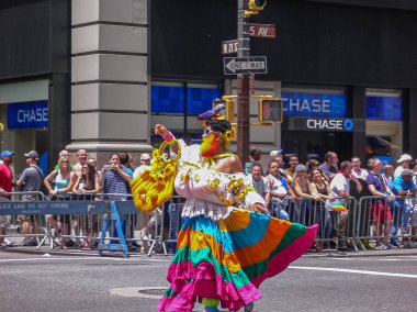 5th Avenue, Manhattan, New York City - 24 Haziran 2007: 37 yıllık Nyc Pride Ay, Lgbt Pride Parade.