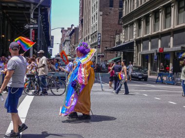 5th Avenue, Manhattan, New York City - 24 Haziran 2007: 37 yıllık Nyc Pride Ay, Lgbt Pride Parade.