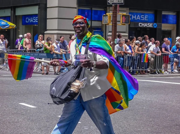 5th Avenue, Manhattan, New York City - 24 Haziran 2007: 37 yıllık Nyc Pride Ay, Lgbt Pride Parade.