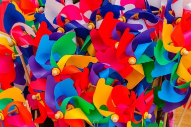 Pvc renkli kavisli plastik renk gökkuşağı.
