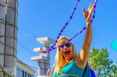 Provincetown, Massachusetts Us - 17 Ağustos 2017 Yürüyenler 