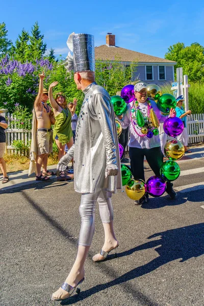 Provincetown, Massachusetts Us - 17 Ağustos 2017 Yürüyenler — Stok fotoğraf