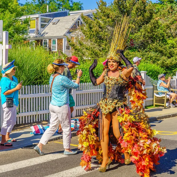 Provincetown, Massachusetts Us - 17 Ağustos 2017 Yürüyenler — Stok fotoğraf