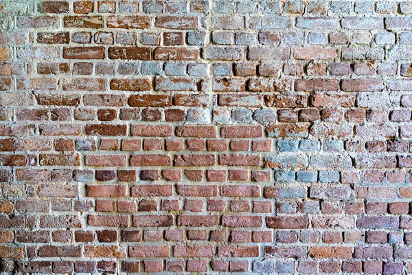 오래 된 벽돌 색 벽돌 벽돌 벽돌 벽돌 whith 자연 유압 시멘트 배경 텍스처 에서 Fort Zachary Taylor Fortress — 스톡 사진