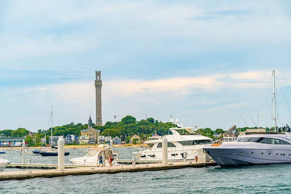 Provincetown Cape Cod Massachusetts Abd Ağustos 2019 Catamaran Ekibi Bir — Stok fotoğraf