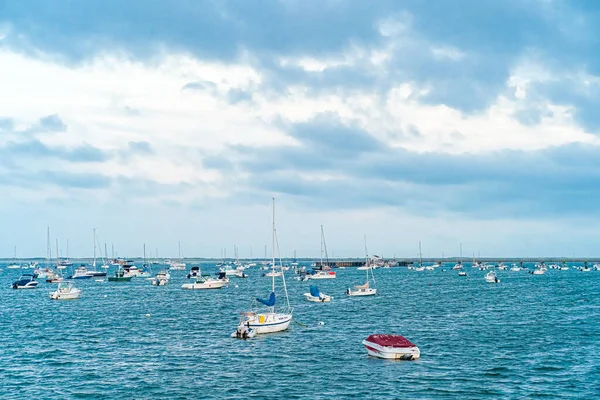 Provincetown Cape Cod Massachusetts Eua Agosto 2019 Catamaran Sua Tripulação — Fotografia de Stock