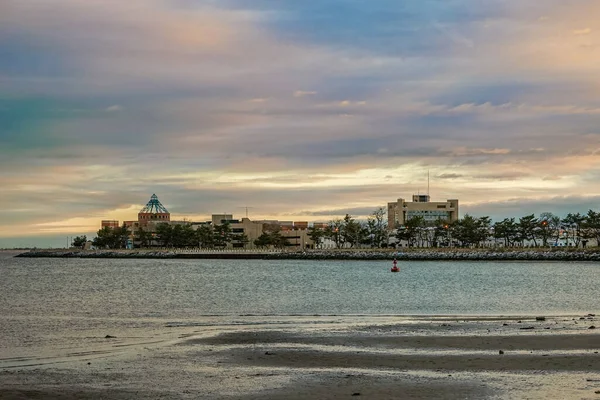 Sheepshead Bay Kingsborogh College Spring Time Brooklyn — Stock Photo, Image