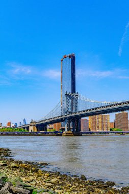 Manhattan Köprüsü, Doğu Nehri ve liman bölgesi, Manhattan, New York