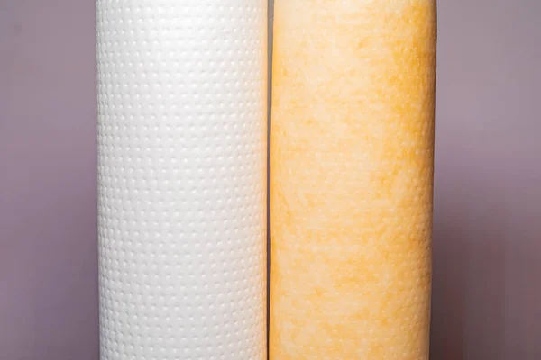 Su filtresi kartuşları, evrensel tortu filtresi, yeni ve kullanılmış filtre arasındaki karşılaştırma, su kalitesi konsepti