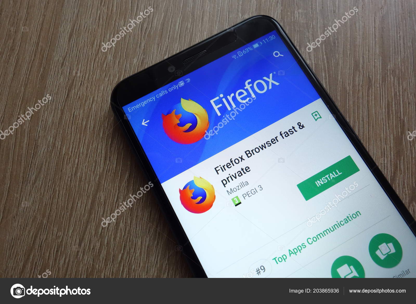 Stylish Browser Smartphones : Firefox OS