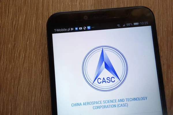 Konskie Polen Augustus 2018 China Lucht Ruimtevaart Science Technology Corporation — Stockfoto