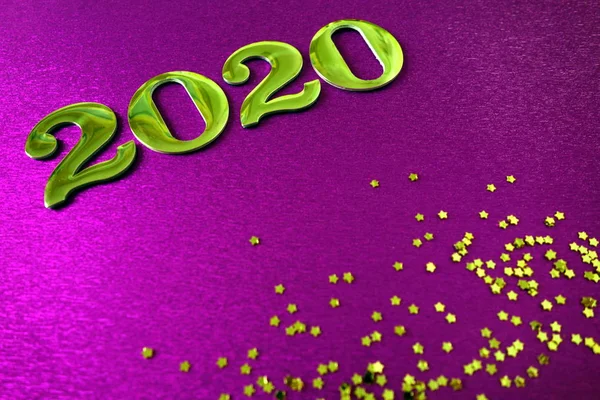 Gelukkig Nieuwjaar 2020 achtergrond concept — Stockfoto