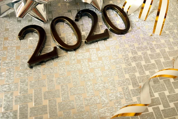 Gott nytt år 2020 Celebration bakgrund — Stockfoto