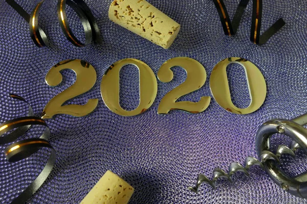 Gelukkig nieuwjaar 2020 — Stockfoto