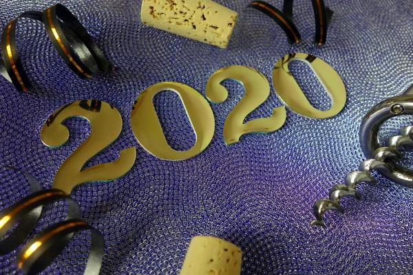 Nieuwjaar 2020 viering — Stockfoto
