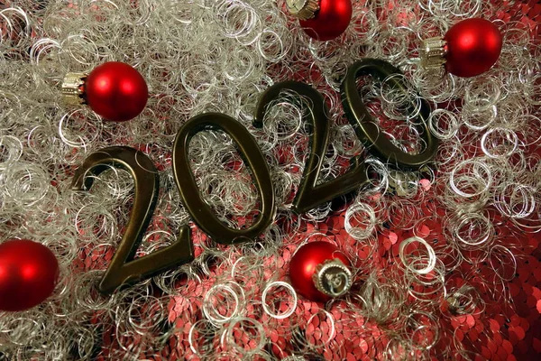 Щасливий новий рік 2020 фон — стокове фото