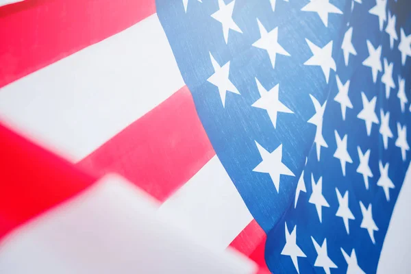 American Flag Memorial Independence Day 4Th July — Stock Photo, Image