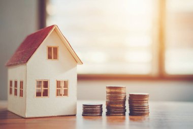 Ev için para kavramı hesap makinesi maliyet tasarrufu