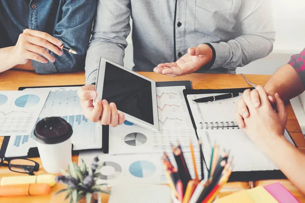 Affärs team Consulting möte arbeta och brainstorming nya b — Stockfoto