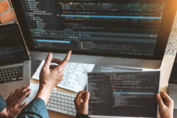 Developing programmer Team Development Website design and coding