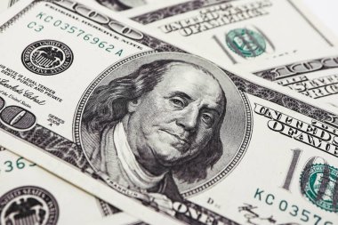 Amerikan Doları zemin, iş kavramı.