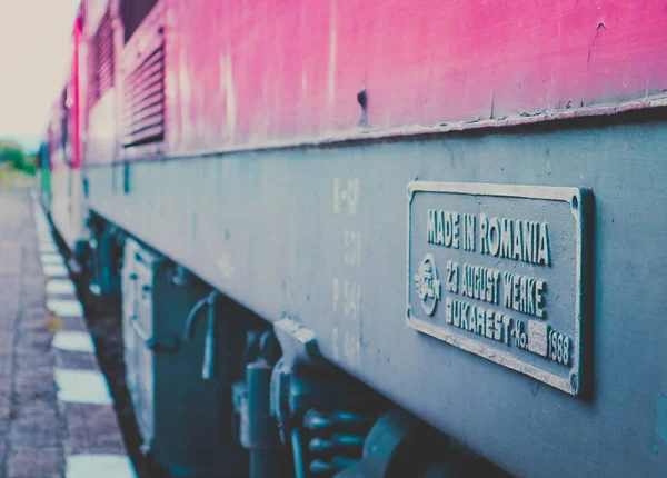 Bulgaria Bansko Ferrovia Ferroviaria Montagna Funzionante Epoca Ferrovia Scartamento Ridotto — Foto Stock