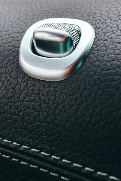 Mercedes Benz Clase Interior Del Coche Armario Puerta Vista Macro — Foto de Stock