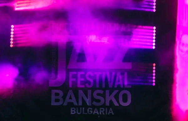 Bansko Bulgaria August 2018 International Jazz Festival Bansko — Zdjęcie stockowe