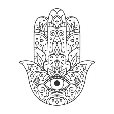 Siyah ve beyaz hamza ile boyama