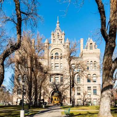 Salt Lake City ve ilçe Utah sermaye binada