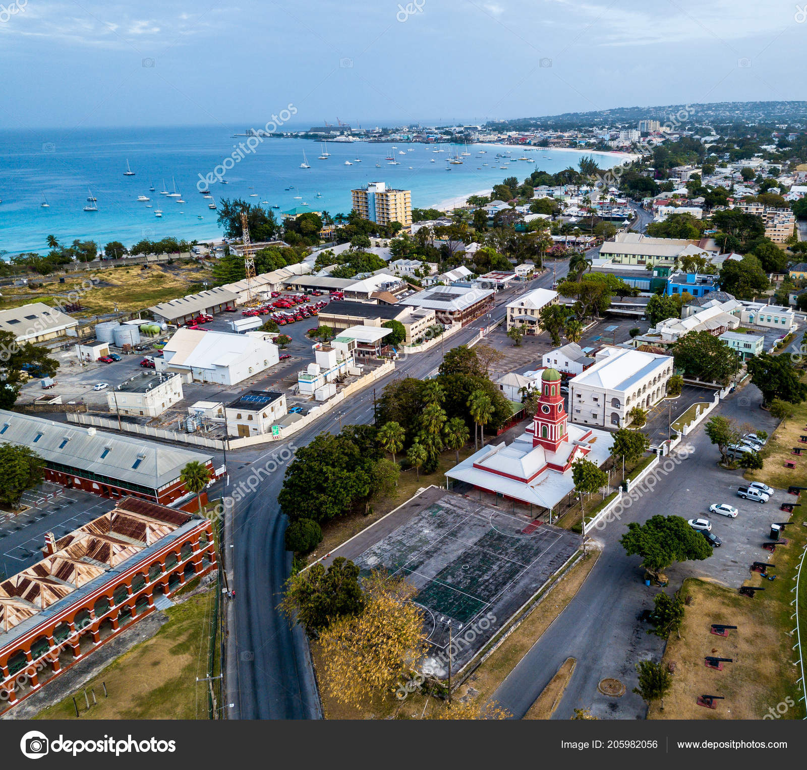 Bridgetown City - Barbados By Drone