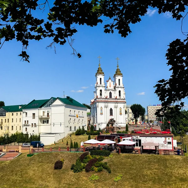 Kościół Zmartwychwstania Pańskiego w Vitebsk, Białoruś — Zdjęcie stockowe