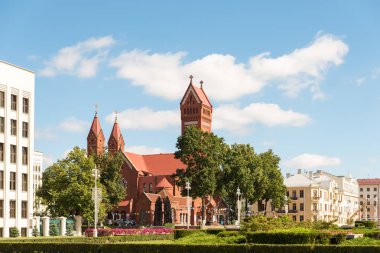 Saints Kilisesi Simon ve Elena Minsk Beyaz Rusya