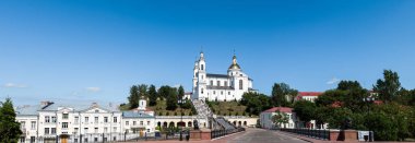 Vitebsk Belarus varsayım katedral Panoraması
