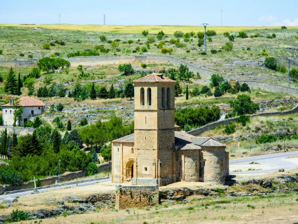 Segovia Hiszpania Gotycki Kościół Rzymskokatolicki — Zdjęcie stockowe