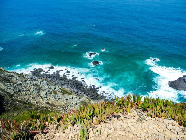 Atlantik Portugal Das Ende Des Festlandes — Stockfoto