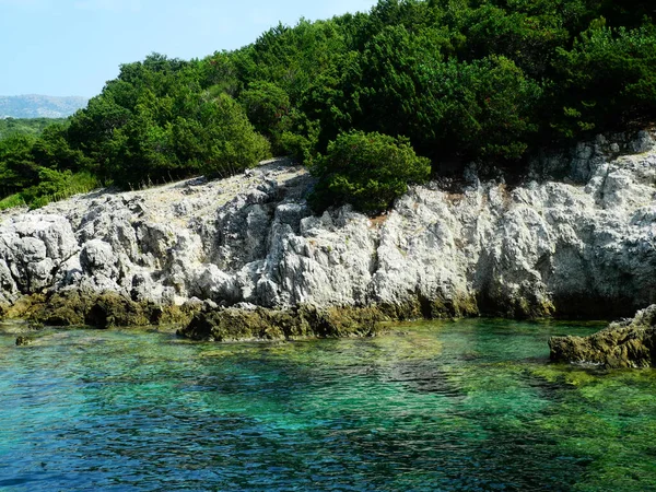 Issız Ada Akdeniz Yunanistan — Stok fotoğraf