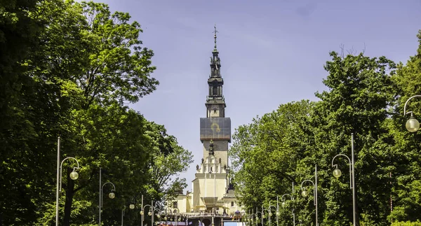 Monastère Catholique Sur Une Jasna Gora Ordre Saint Paul Tour — Photo