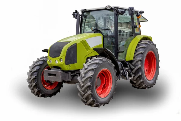 Potente Tractor Para Diversos Trabajos Agrícolas Vista General Máquina Agrícola —  Fotos de Stock