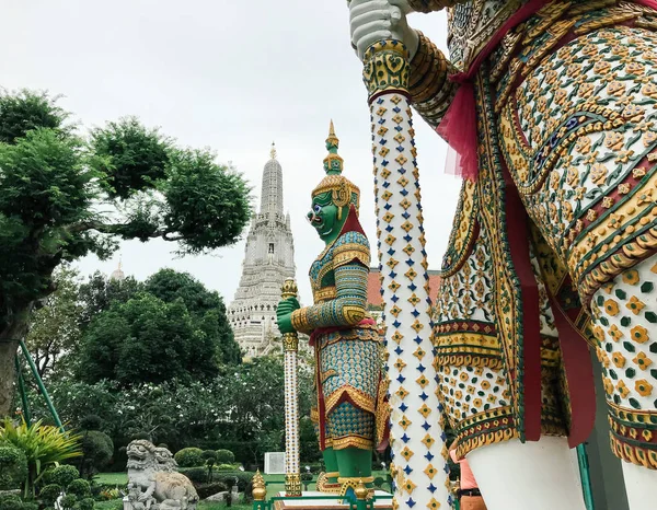 güzel bir Budist Tapınağı Bangkok City