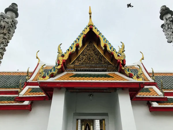 güzel bir Budist Tapınağı Bangkok City